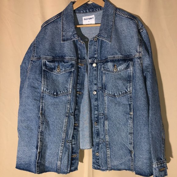 🌼NWT Old Navy Jean Jacket - Plus Size - Picture 1 of 7